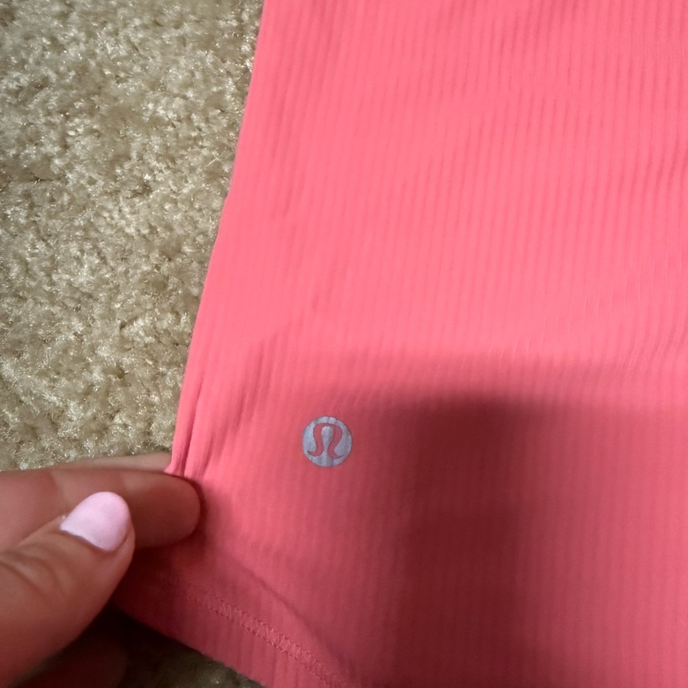 Lululemon Coral Razorback Tank - Picture 3 of 4